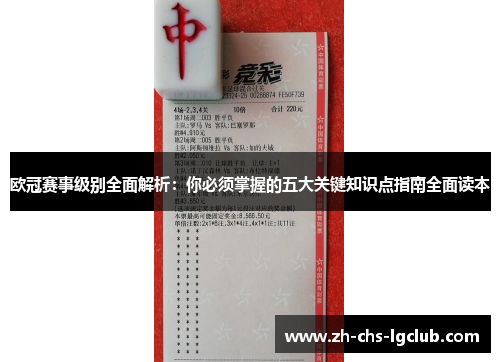 欧冠赛事级别全面解析：你必须掌握的五大关键知识点指南全面读本